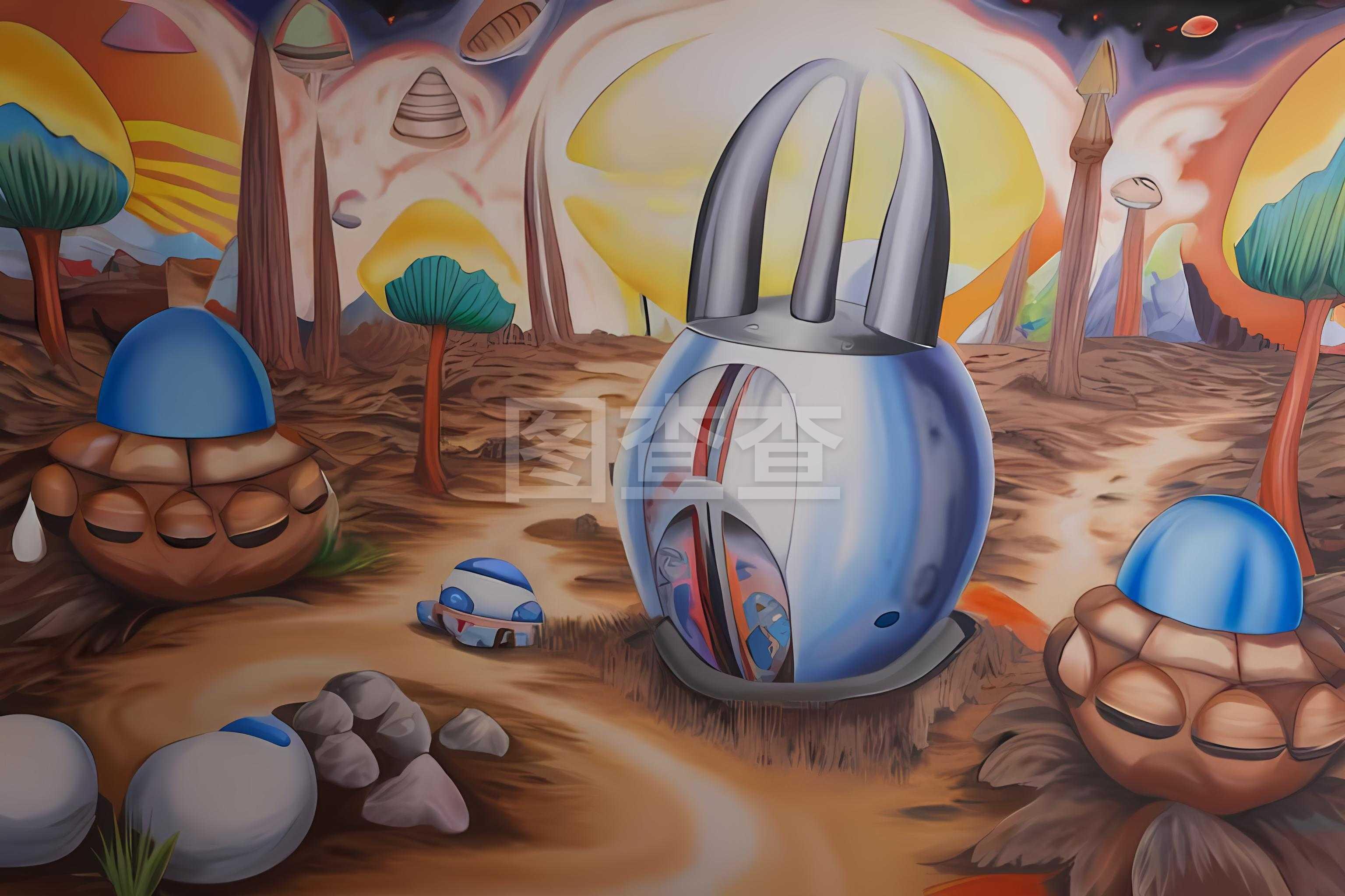 科技之翼的熒幕綻放 科技創(chuàng)新繪畫的藝術(shù)與未來(lái)